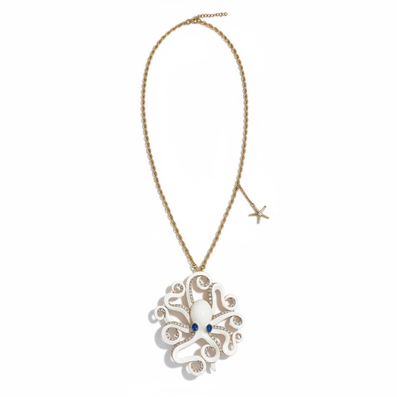 Betsey Johnson Gold Octopus Necklace - Picture 3 of 4